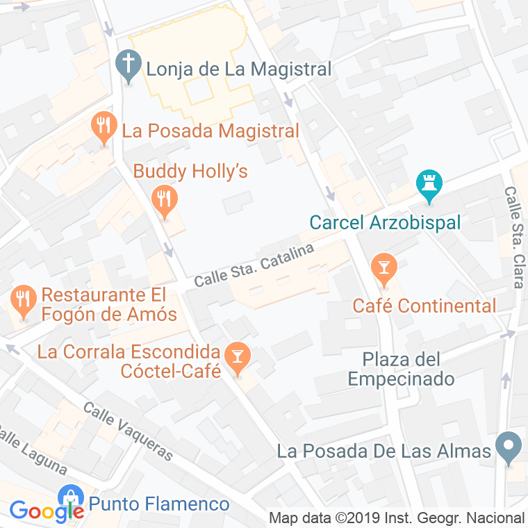 Código Postal calle Santa Catalina en Alcalá de Henares