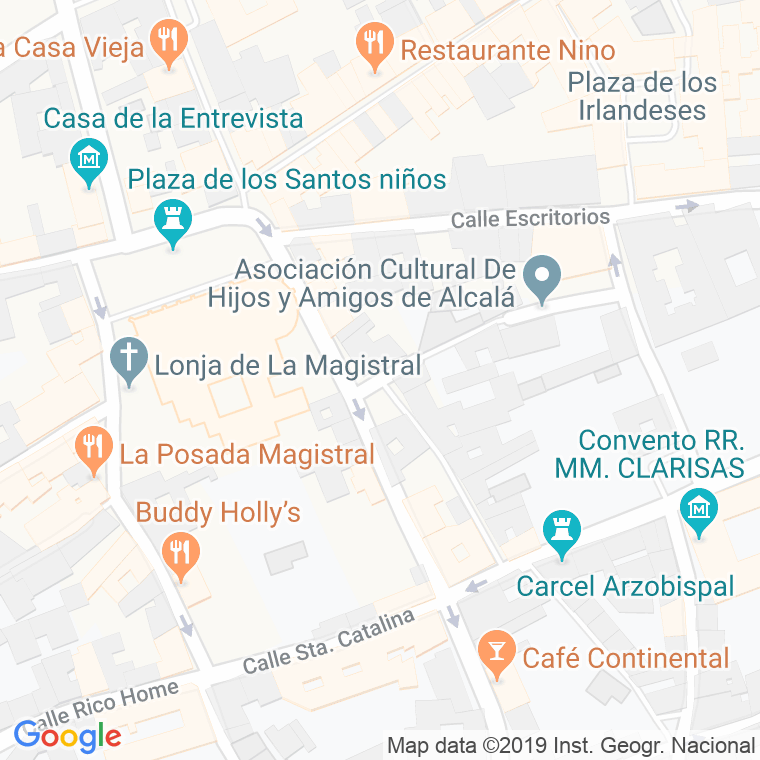 Código Postal calle Santa Maria La Rica en Alcalá de Henares