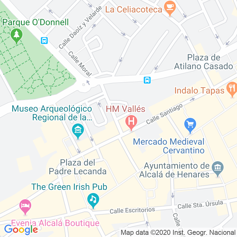 Código Postal calle Solis en Alcalá de Henares