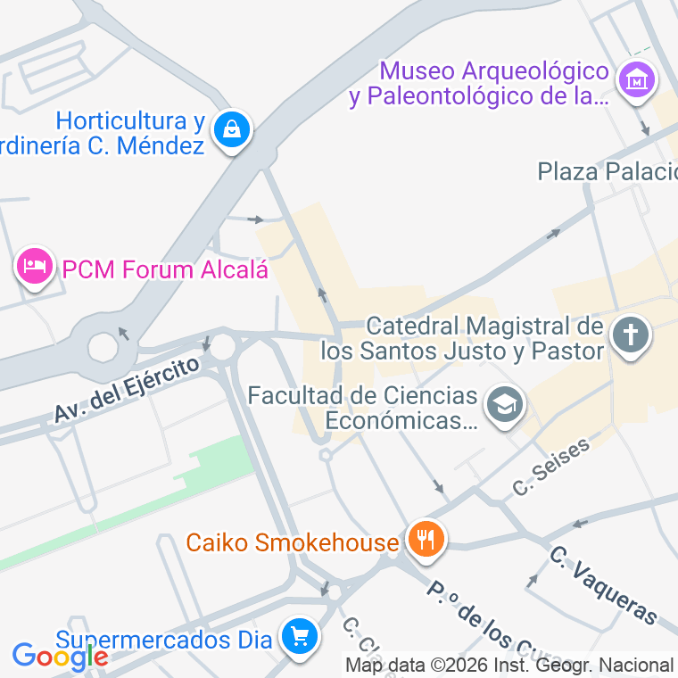 Código postal de Calle Andres Saborit en Alcala de Henares