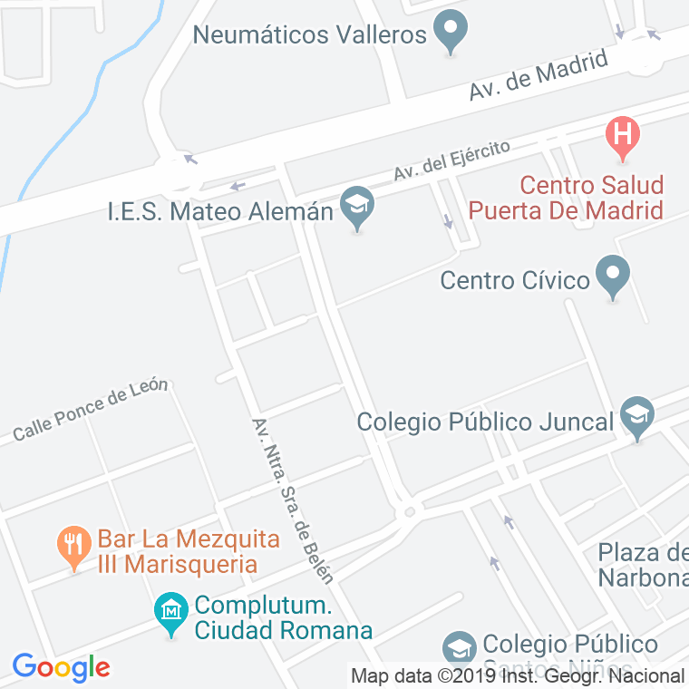 Código Postal calle Alfonso De Alcala en Alcalá de Henares