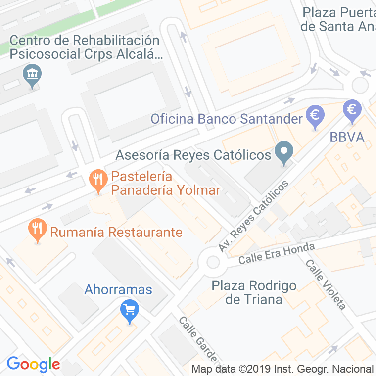 Código Postal calle Gran Capitan en Alcalá de Henares