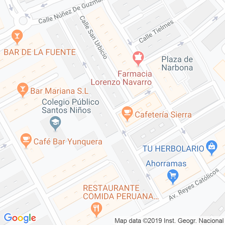 Código Postal calle Hernan Cortes en Alcalá de Henares