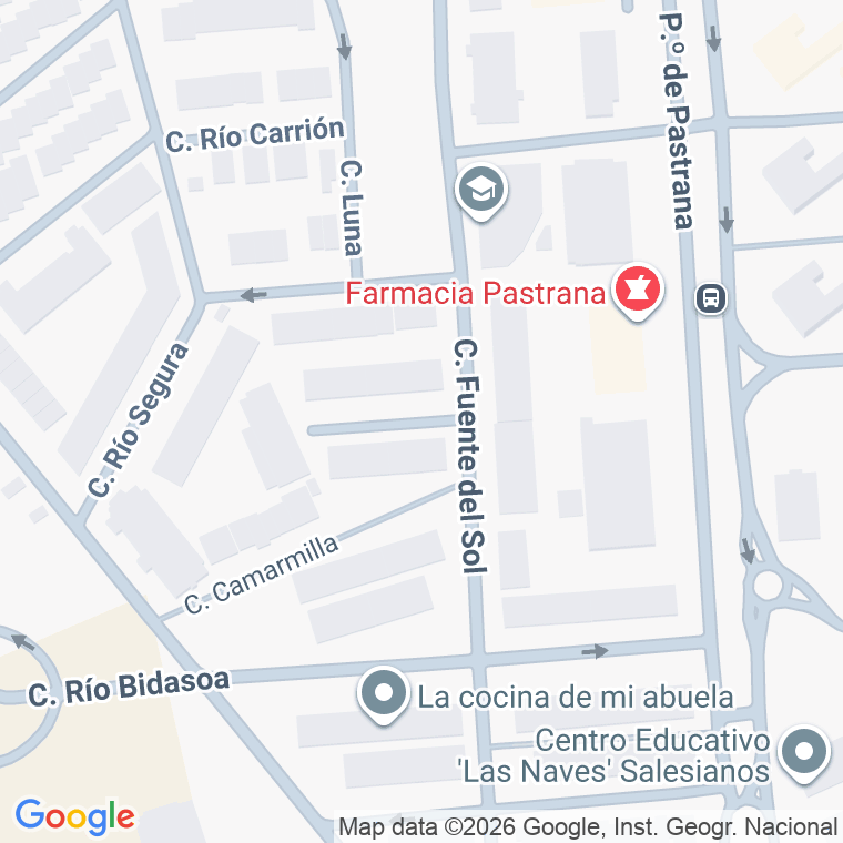 Código postal de Calle Rio Esla en Alcala de Henares