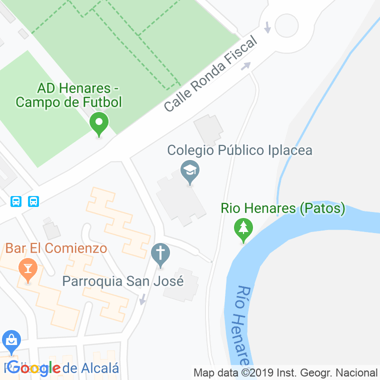 Código Postal calle Iplacea en Alcalá de Henares
