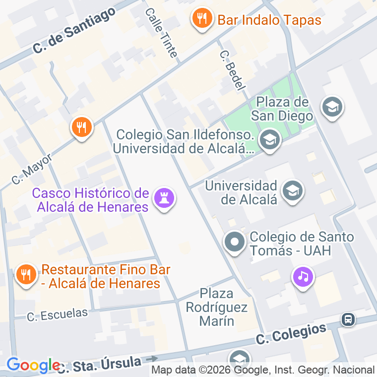 Código postal de Jazmin, Del, Plaza en Alcalá de Henares