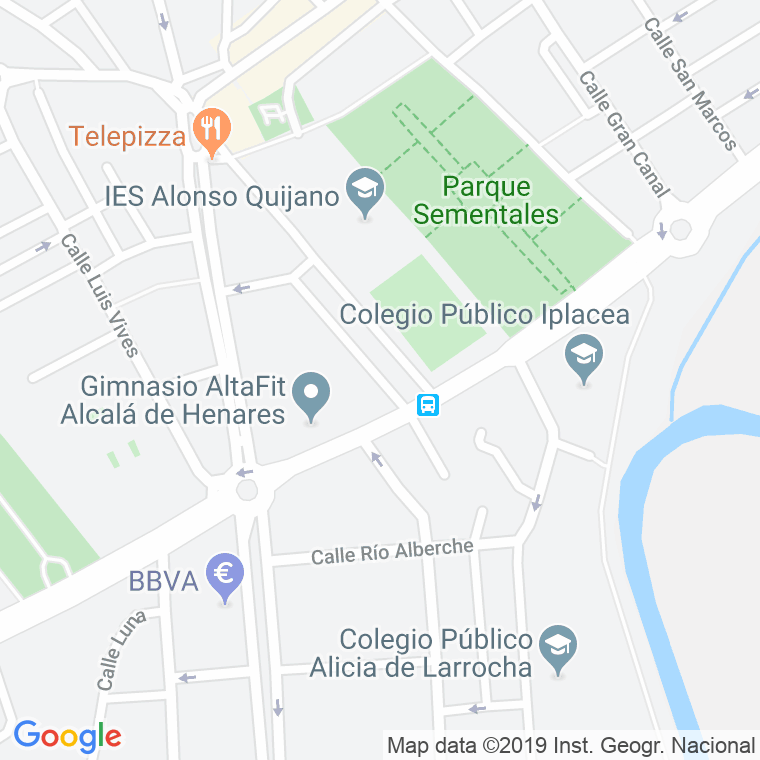 Código Postal calle Nuestra Señora De La Esperanza en Alcalá de Henares