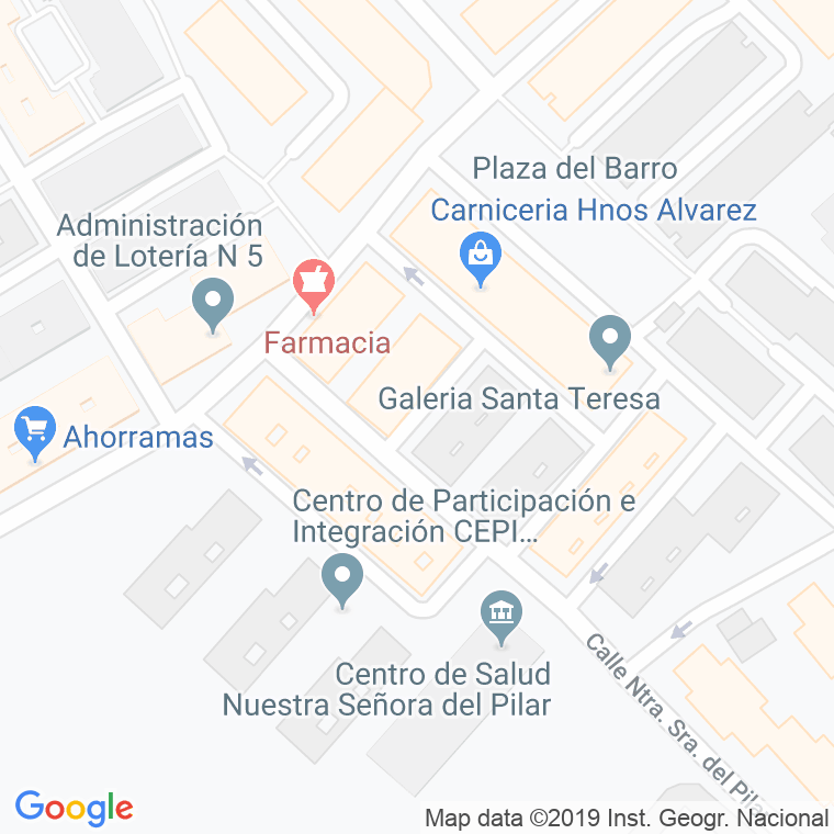 Código Postal calle Rabida, La en Alcalá de Henares