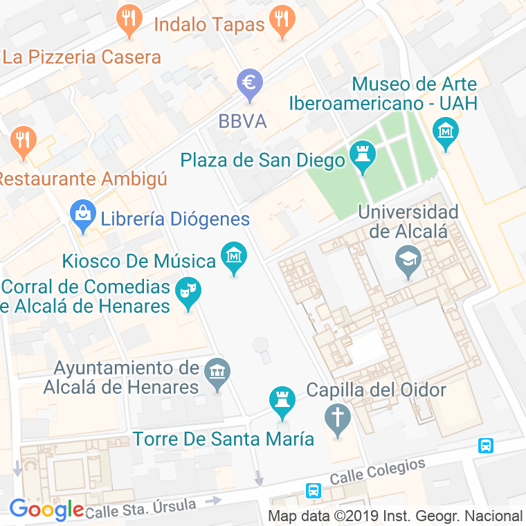 Código Postal calle Rio Jarama, plaza en Alcalá de Henares