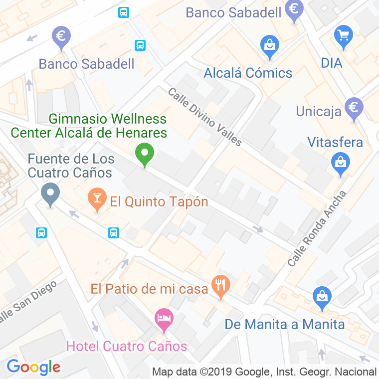 Código Postal calle Encomienda en Alcalá de Henares