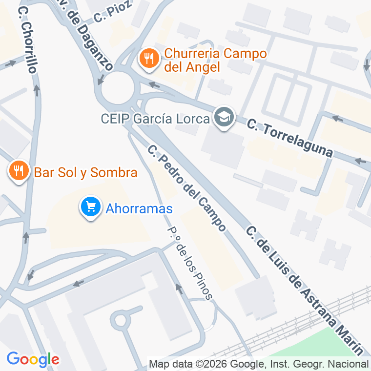 Código postal de Calle Pedro del Campo en Alcala de Henares