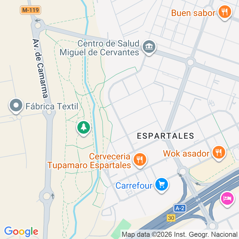 Código postal de Calle Ramon Maria del Valle Inc en Alcala de Henares