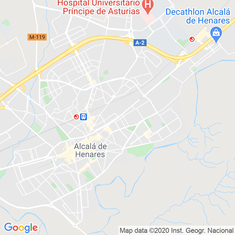 Código Postal calle Complutense, via (Impares Del 1 Al 9) en Alcalá de Henares