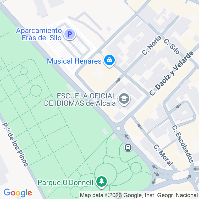 Código postal de Calle Andres Llorente en Alcala de Henares