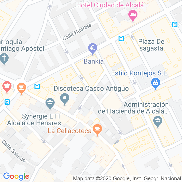 Código Postal calle Cruz De Flores en Alcalá de Henares