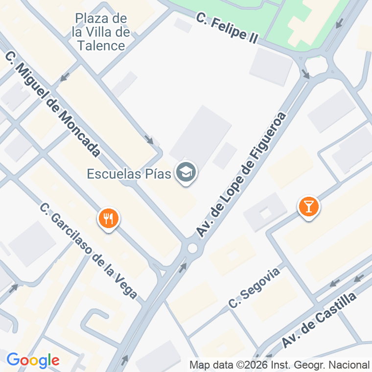 Código postal de Escuelas Pias en Alcalá de Henares