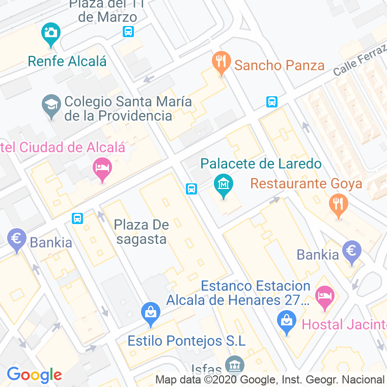 Código Postal calle Estacion, paseo en Alcalá de Henares