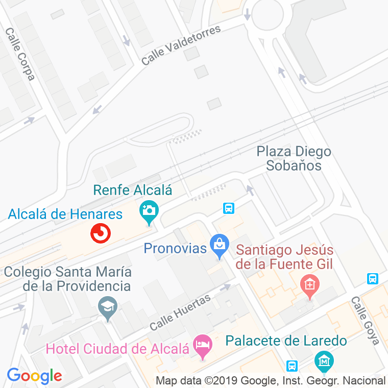 Código Postal calle Estacion, plaza en Alcalá de Henares