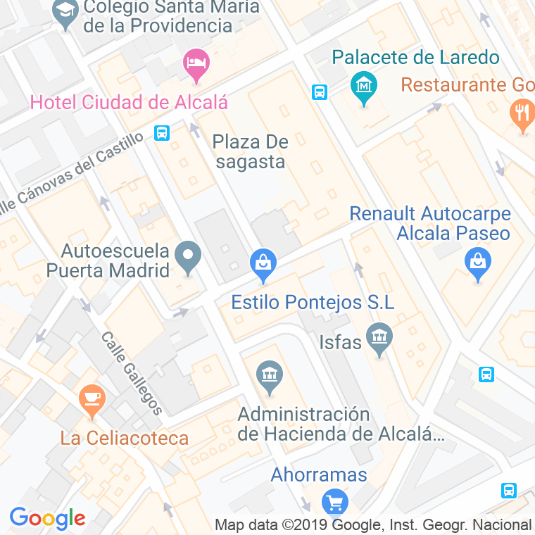 Código Postal calle Flores en Alcalá de Henares
