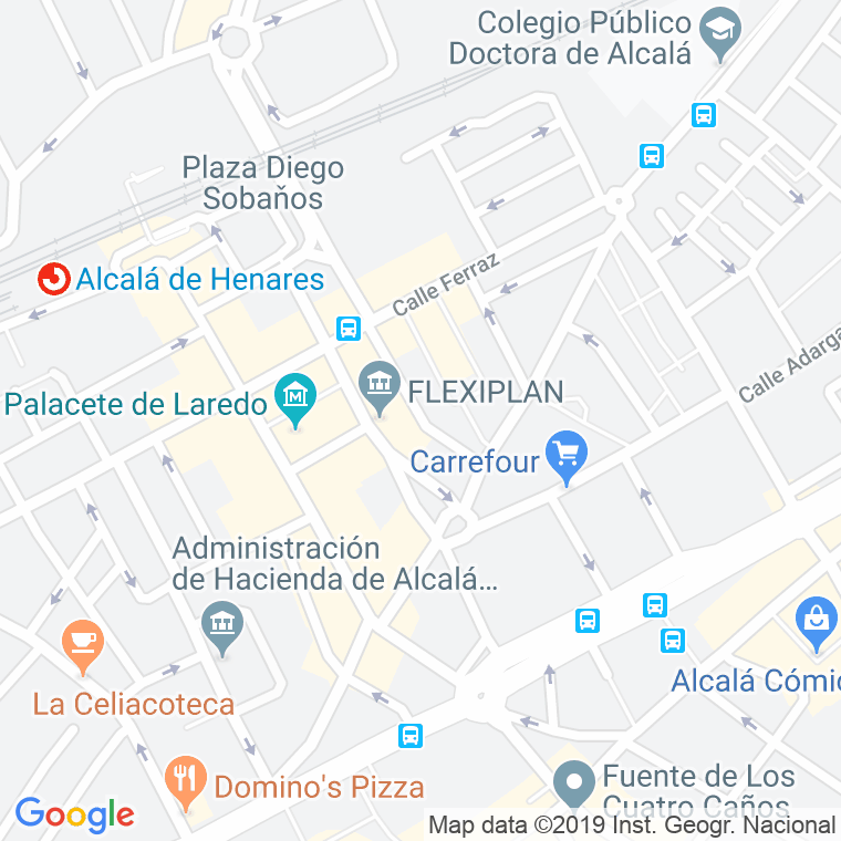 Código Postal calle Nuñez De Balboa en Alcalá de Henares