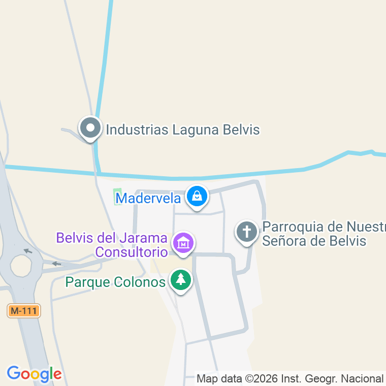 Código postal de Calle Ronda del Arroyo (de La) en Belvis de Jarama