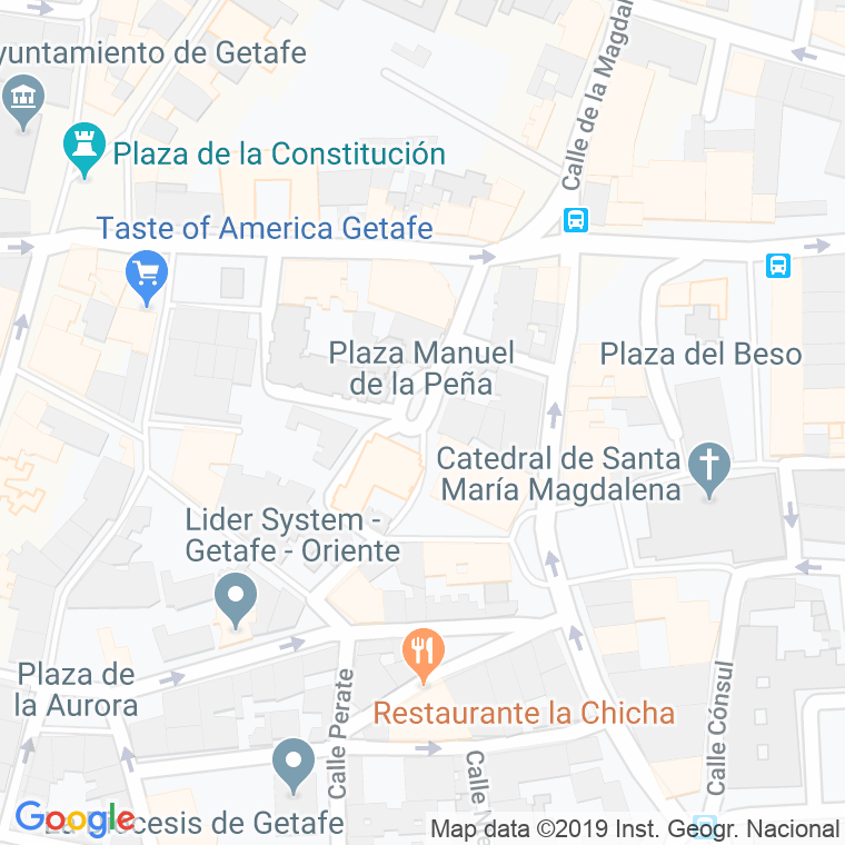 Código Postal calle Barco en Getafe
