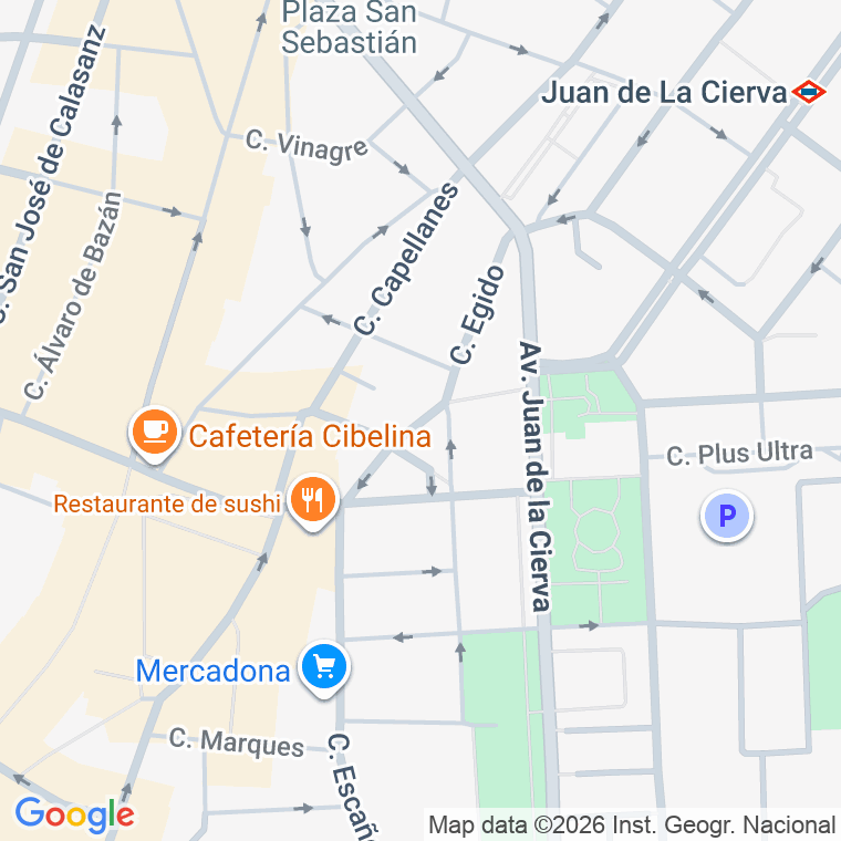 Código postal de Perales en Getafe