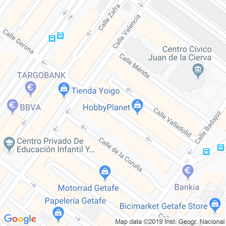 Código Postal calle Alicante   (Impares Del 1 Al Final)  (Pares Del 2 Al Final) en Getafe