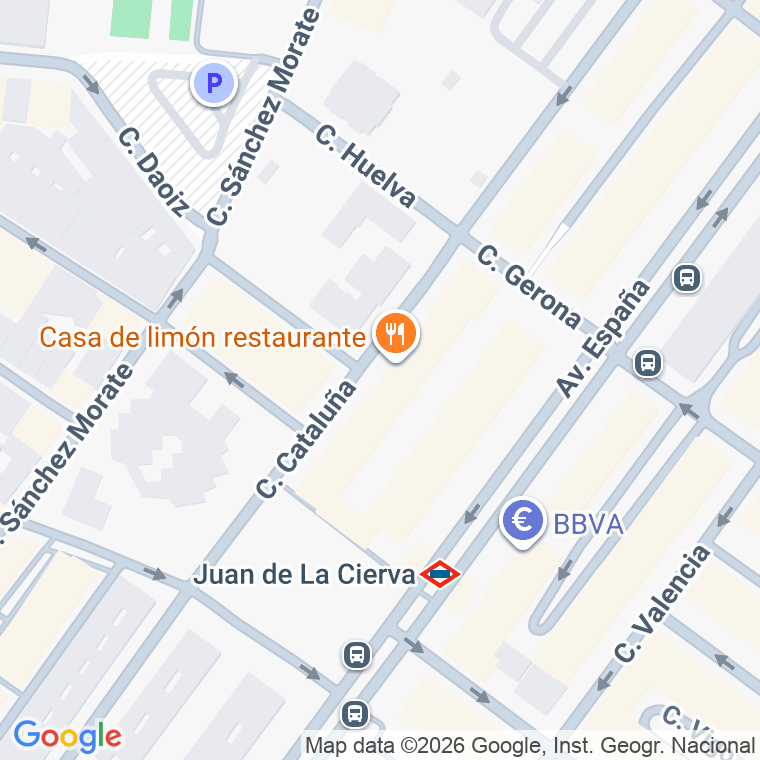 Código postal de Cataluña en Getafe