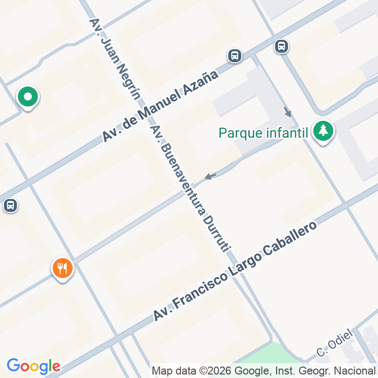 Código postal de Avda Buenaventura Durruti (de) en Getafe
