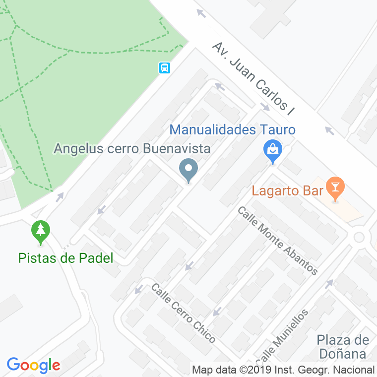 Código Postal calle Cerro De Buenavista en Getafe