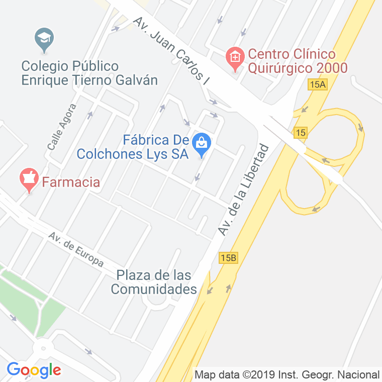 Código Postal calle Cueva De Montesinos en Getafe