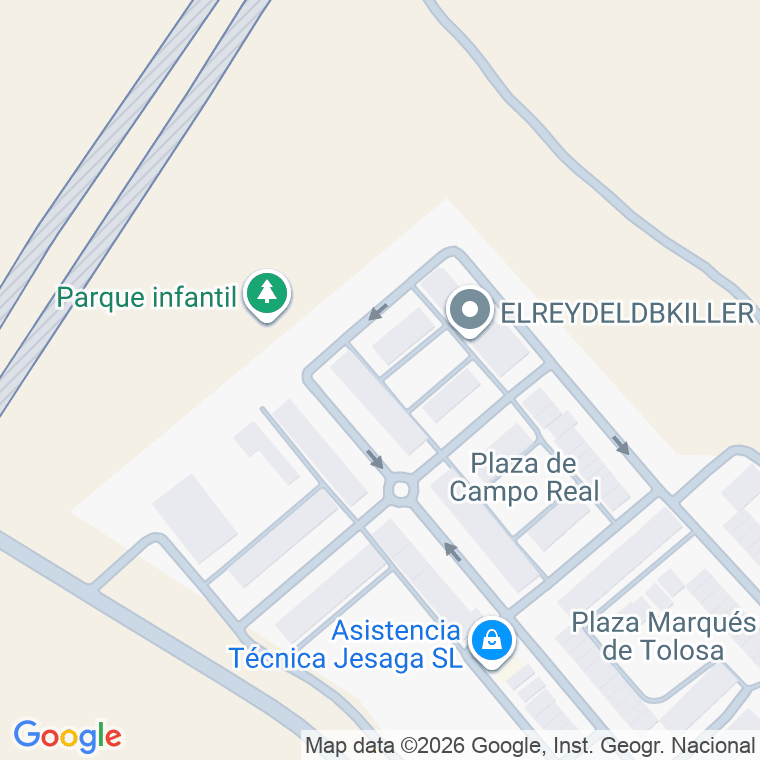 Código postal de Villa del Prado, Plaza en Getafe
