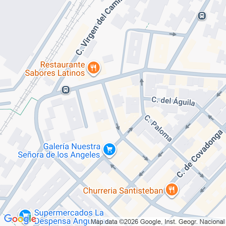 Código postal de Calle Nuestra Señora de Begoña en Leganes