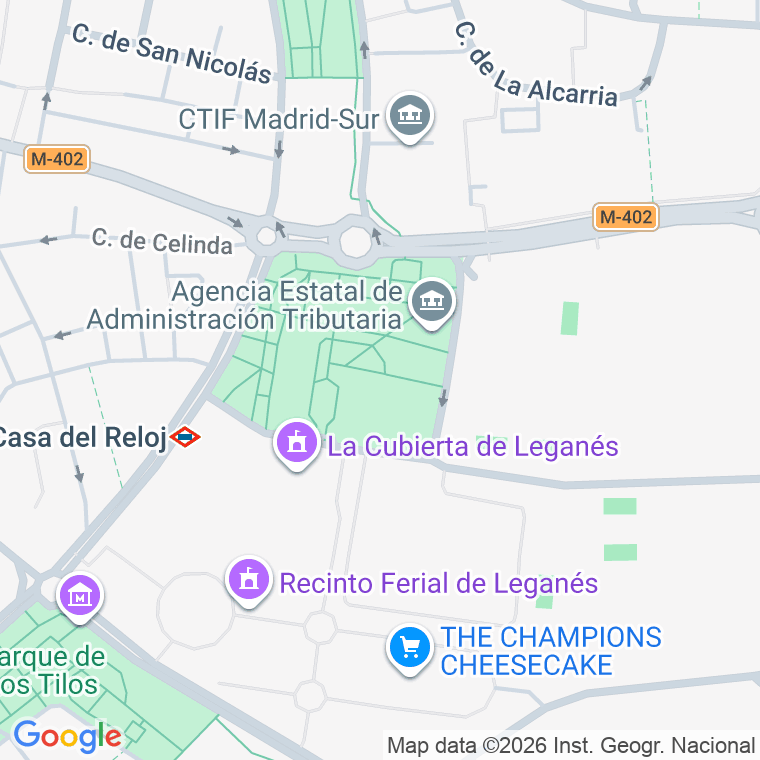 Código postal de España, Plaza en Leganés