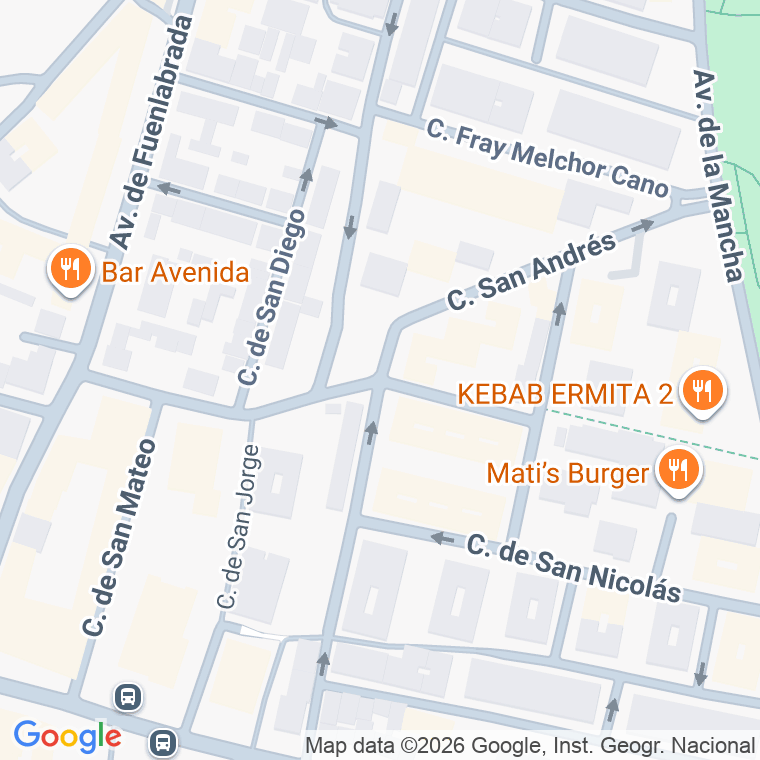 Código postal de Calle San Valeriano en Leganes