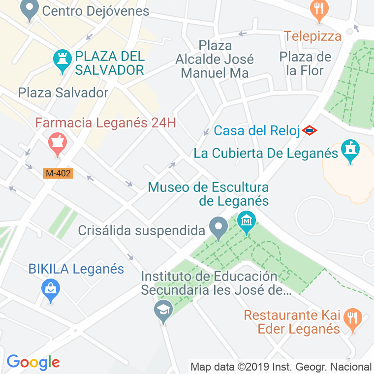 Código Postal calle Tirso De Molina en Leganés