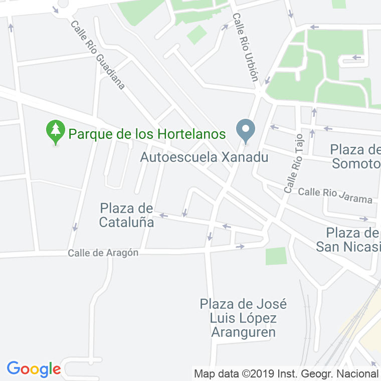 Código Postal calle Murcia en Leganés