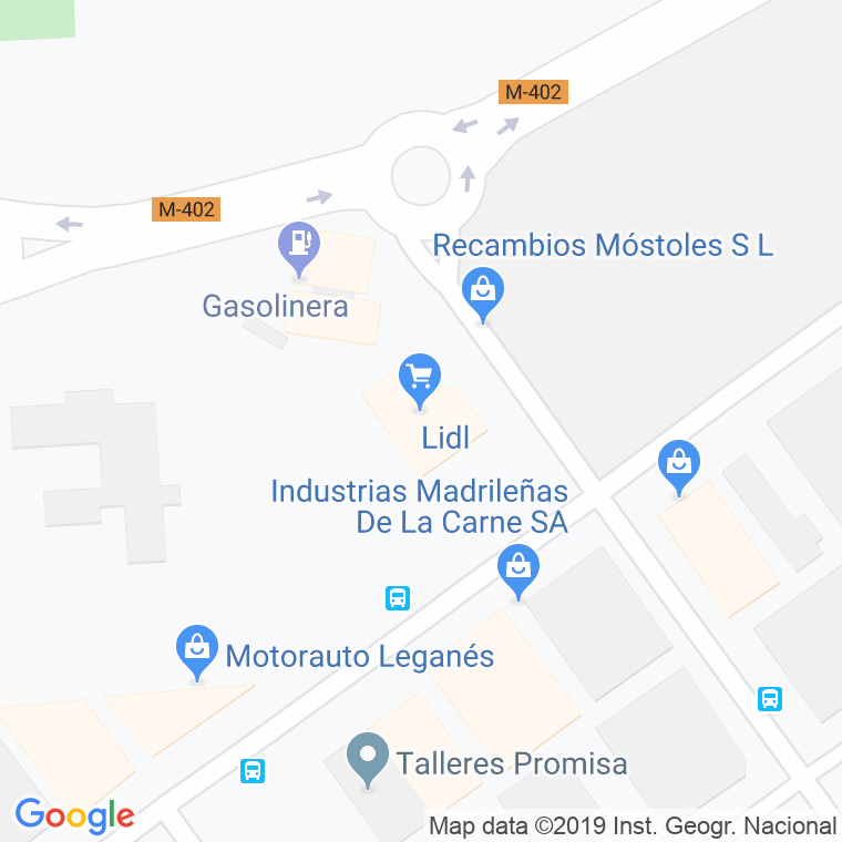Código Postal calle Cierva, La en Leganés