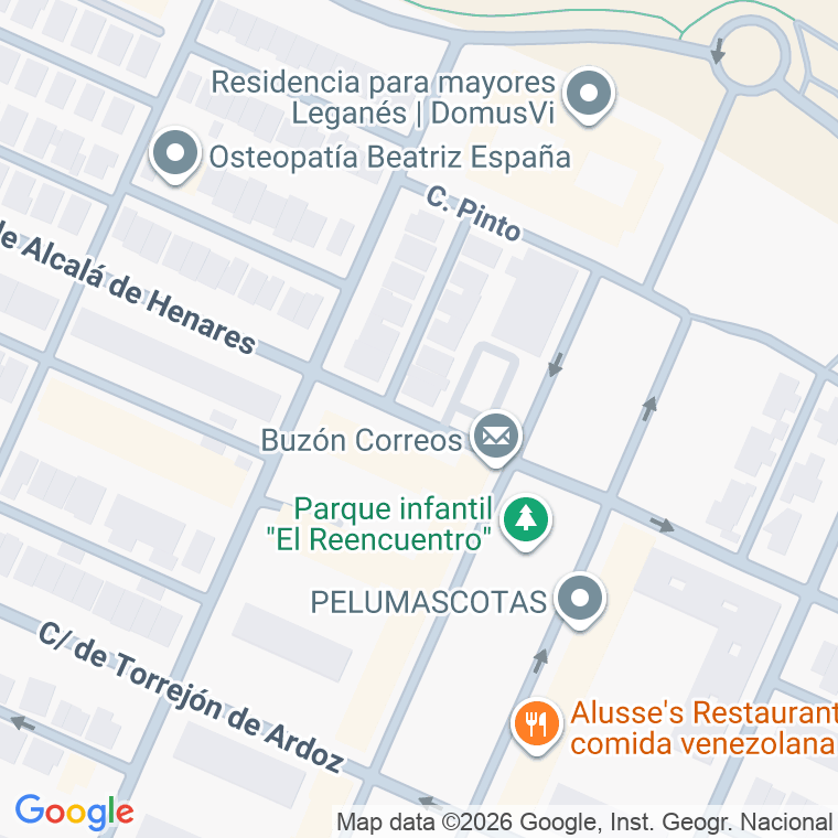 Código postal de Dolores Ibarruri, Avenida en Leganés