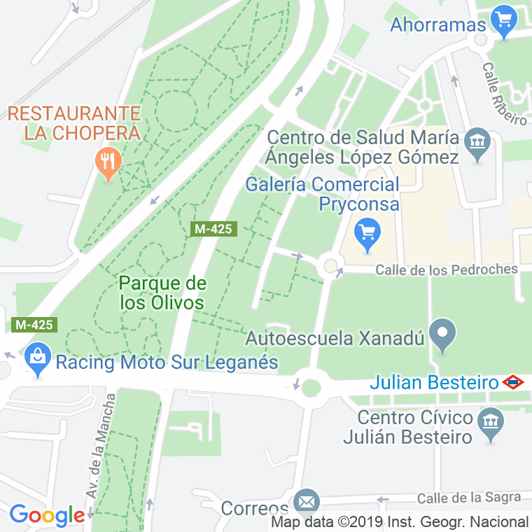 Código postal de Ampurdan en Leganés