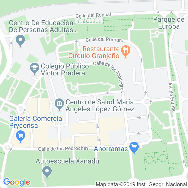 Código postal de Ribeiro en Leganés