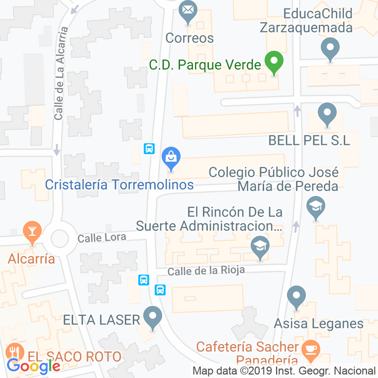 Código postal de Serena en Leganés