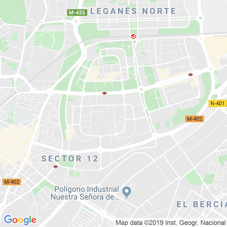 Código postal de Solidaridad, Paseo en Leganés