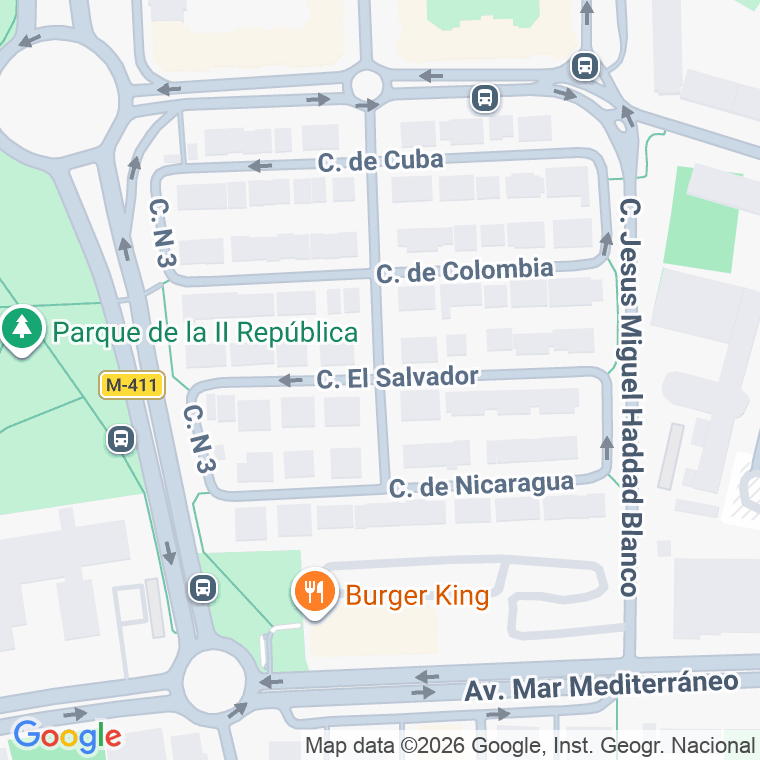 Código postal de Calle Salvador (el) en Leganes