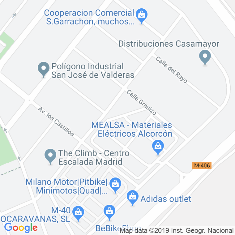 Código Postal calle Cierzo en Leganés