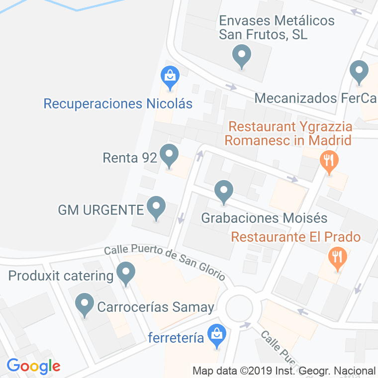 Código Postal calle Puerto De Urquiola en Leganés