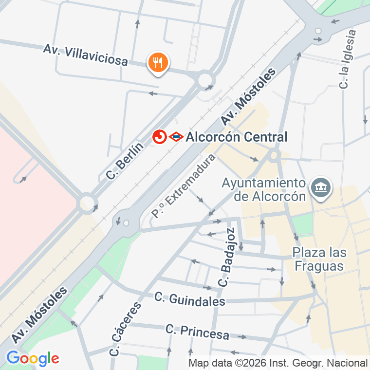 Código postal de Bailen en Alcorcón