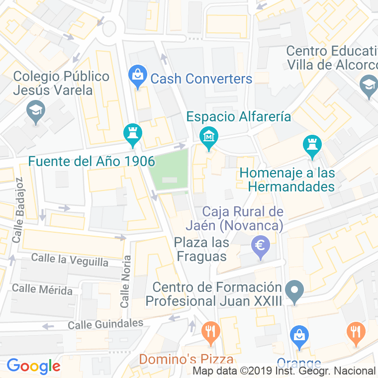 Código Postal calle Castilla, travesia en Alcorcón