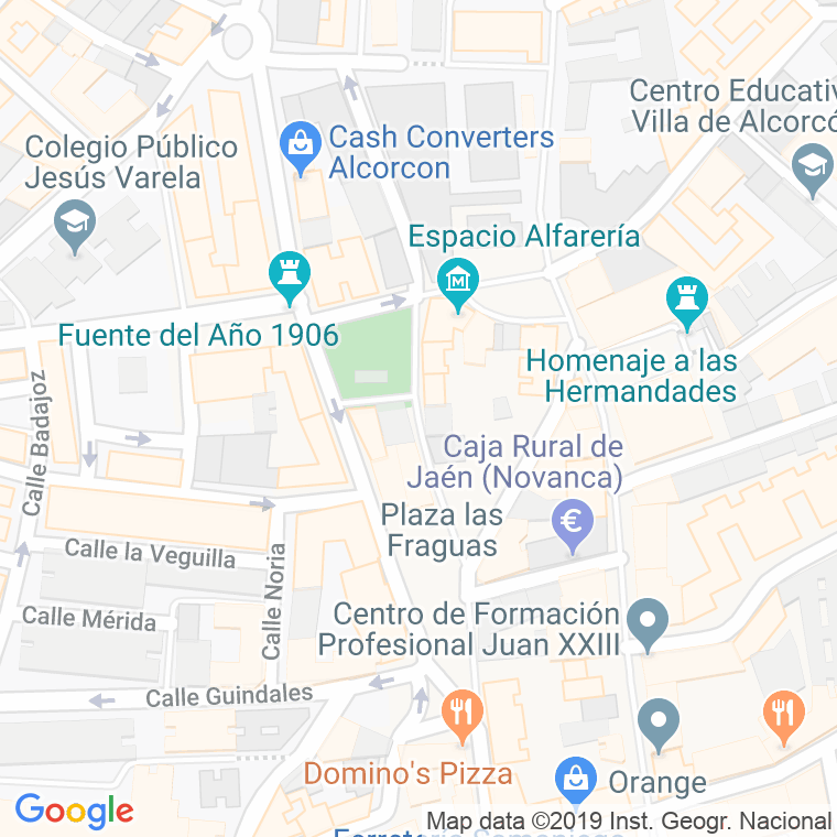 Código Postal calle Clavel en Alcorcón